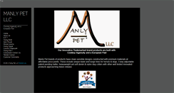 Desktop Screenshot of manlypet.com